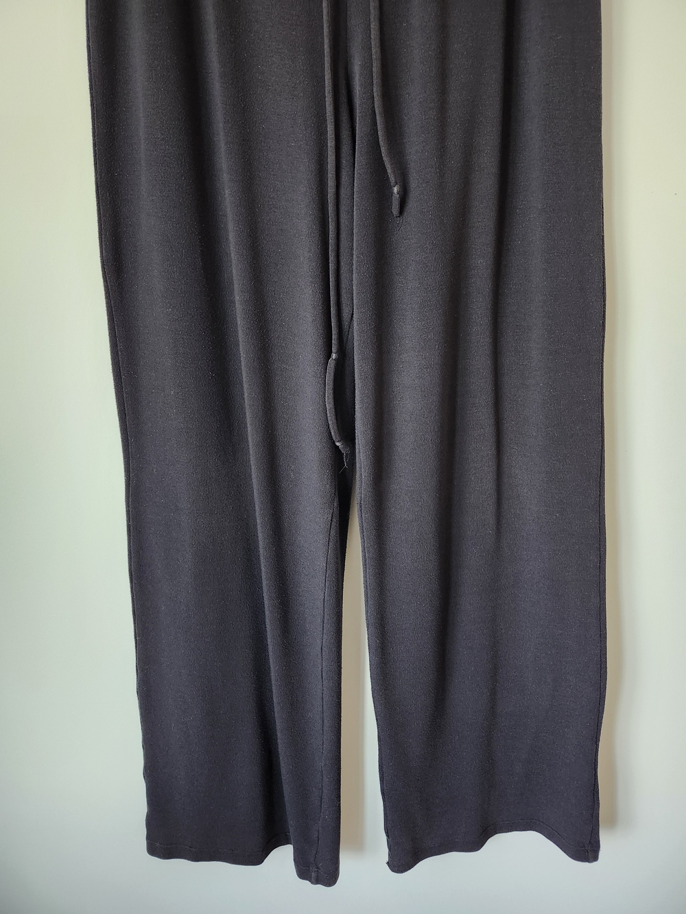 ARITZIA WILFRED Black Wide-Leg Drawstring Pants - Picture 5 of 7